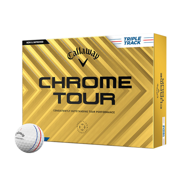 Callaway Chrome Tour White Golf Balls - Prior Generation - Maple